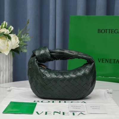 Bottega Veneta BV Jodie Mini Bag In Raintree Intrecciato Lambskin IAMBS240220