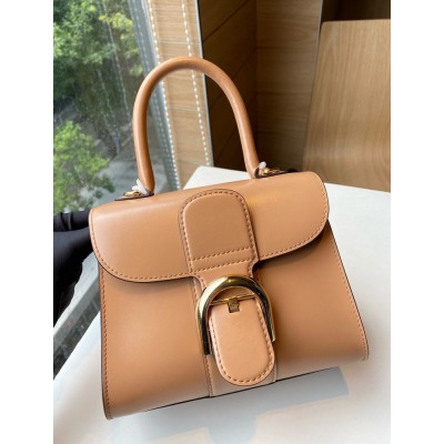 Delvaux Brillant Mini Bag in Tender Beige Box Calf Leather IAMBS240437