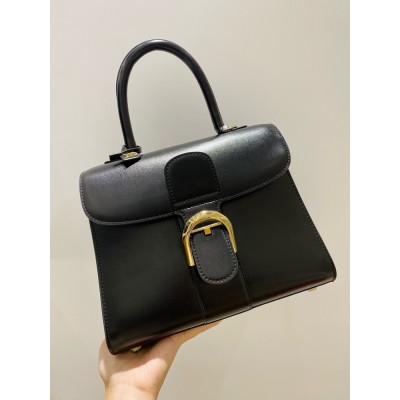 Delvaux Brillant PM Bag in Black Box Calf Leather IAMBS240446