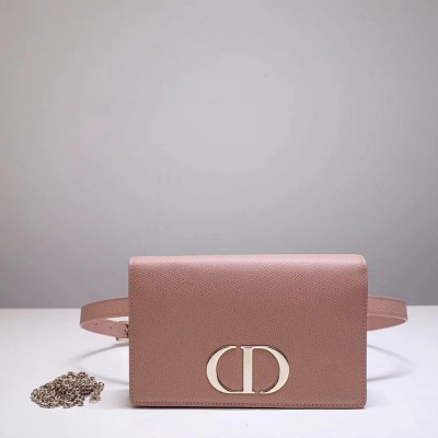 Dior 30 Montaigne 2 In 1 Belt Bag In Poudre Calfskin IAMBS240493