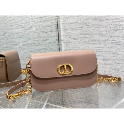 Dior 30 Montaigne Avenue Bag In Heritage Pink Box Calfskin IAMBS240453