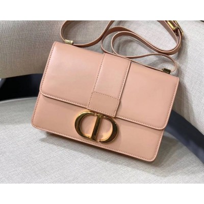 Dior 30 Montaigne Shoulder Bag In Pale Pink Calfskin IAMBS241213