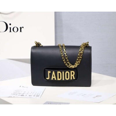 Dior Black J'Adior Calfskin Flap Bag IAMBS240799