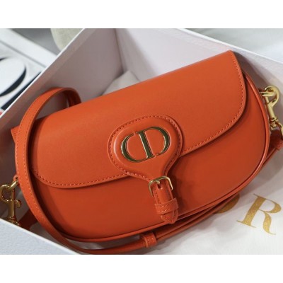 Dior Bobby East-West Bag In Orange Box Calfskin IAMBS240517
