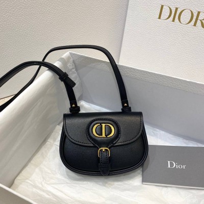 Dior Bobby Micro Bag In Black Box Calfskin IAMBS240523