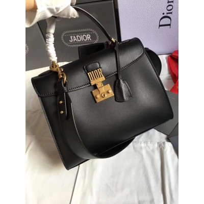 Dior DiorAddict Tote Bag In Black Calfskin IAMBS241241