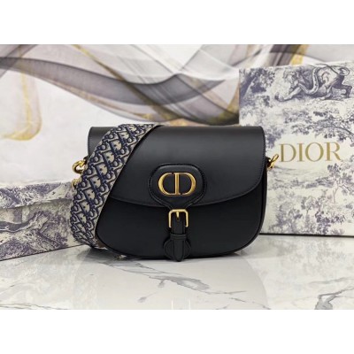 Dior Large Bobby Bag In Black Calfskin IAMBS240525