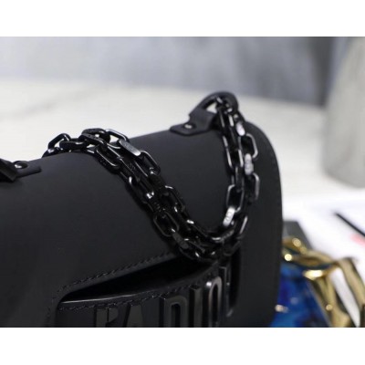 Dior Mini J'Adior Bag In Black Ultra Matte Calfskin IAMBS241085