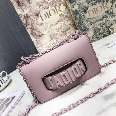 Dior Mini J'Adior Bag In Pink Ultra Matte Calfskin IAMBS241086