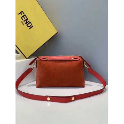 Fendi By The Way Medium Bag In Piment Suede IAMBS241378