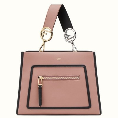 Fendi Small Runaway Bag In Pink Calfskin Leather IAMBS241574