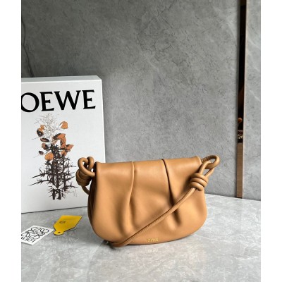 Loewe Paseo Satchel Bag in Warm Desert Nappa Leather IAMBS241793