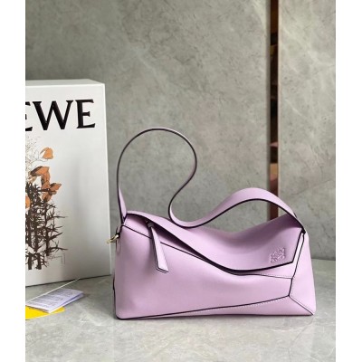 Loewe Puzzle Hobo Bag In Pink Nappa Calfskin IAMBS241786