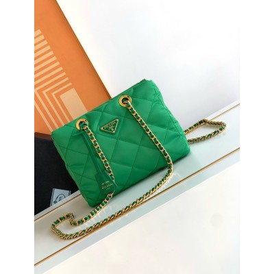 Prada Re-Edition 1995 Tote Bag in Green Re-Nylon IAMBS242159