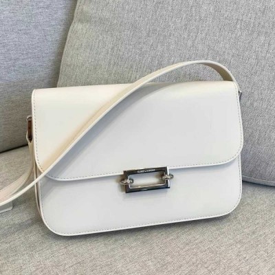 Saint Laurent Le Pave Bag In White Calfskin IAMBS242487