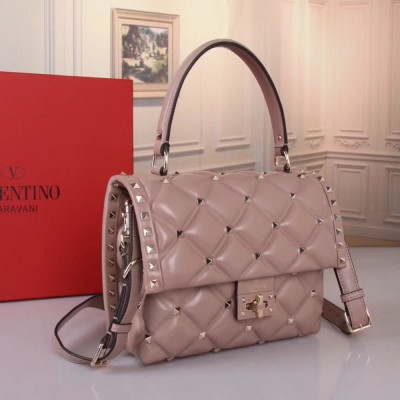 Valentino Garavani Poudre Quilted Candystud Top Handle Bag IAMBS242971