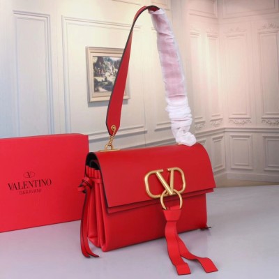 Valentino Garavani Red Small VRing Shoulder Bag IAMBS242904